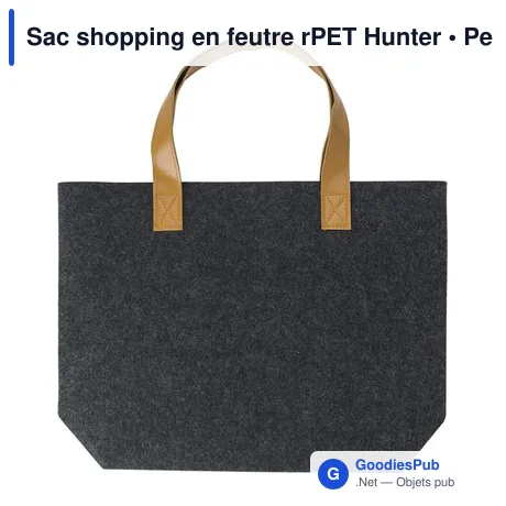Sac shopping en feutre rPET Hunter