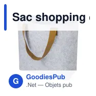 Sac shopping en feutre rPET Hunter - Miniature 11