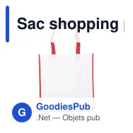Sac shopping personnalisable en non-tissé avec logo - Avi - Miniature 11