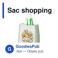 Sac shopping personnalisable en non-tissé avec logo - Avi - Miniature 7