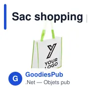 Sac shopping personnalisable en non-tissé avec logo - Avi - Miniature 10