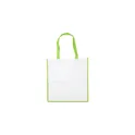 Variante bleu cobalt - Sac shopping personnalisable en non-tissé avec logo - Avi