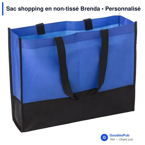 Sac shopping en non-tissé Brenda - Image 3