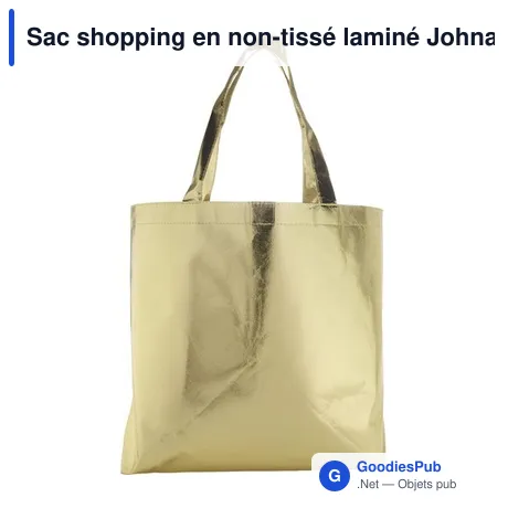 Sac shopping en non-tissé laminé Johnathan