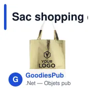 Sac shopping en non-tissé laminé Johnathan - Miniature 3