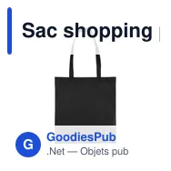 Sac shopping personnalisable en non-tissé recyclé Talisa avec logo - Miniature 9