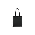 Variante noir - Sac shopping personnalisable en non-tissé recyclé Talisa avec logo