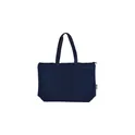 Variante bleu - Sac shopping en polycoton recyclé 330 g/m2 Malina