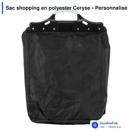 Sac shopping personnalisable avec logo - Tote bag Ceryse - Image 3