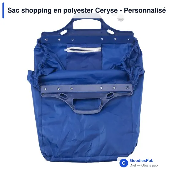 Sac shopping personnalisable avec logo - Tote bag Ceryse - Image 4