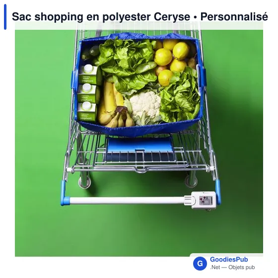 Sac shopping personnalisable avec logo - Tote bag Ceryse - Image 5