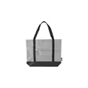 Variante gris - Sac shopping en polyester rPET 600D Lumi