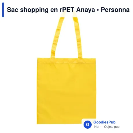 Sac shopping en rPET Anaya