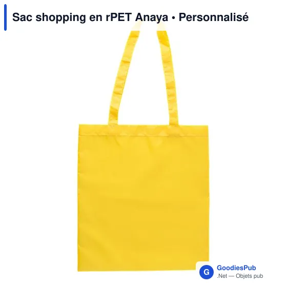 Sac shopping en rPET Anaya - Image 1