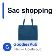 Sac shopping en rPET Anaya - Miniature 2