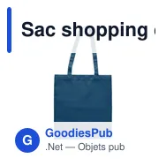 Sac shopping en rPET Anaya - Miniature 11