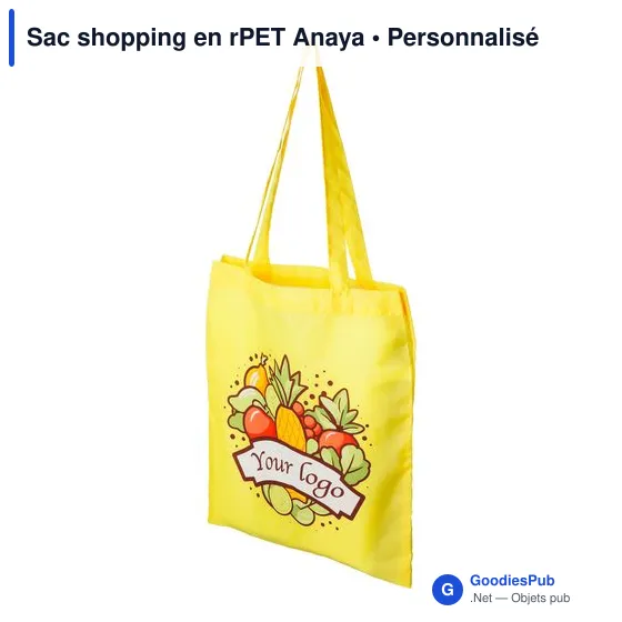 Sac shopping en rPET Anaya - Image 12