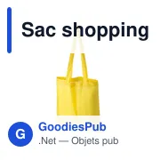Sac shopping en rPET Anaya - Miniature 5