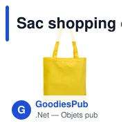 Sac shopping en rPET Anaya - Miniature 9