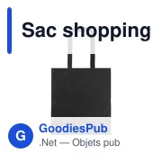 Sac shopping personnalisable en rPET non-tissé Ryder avec logo - Miniature 1