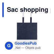 Sac shopping personnalisable en rPET non-tissé Ryder avec logo - Miniature 11