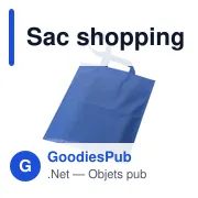 Sac shopping personnalisable en rPET non-tissé Ryder avec logo - Miniature 5