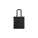 Variante noir - Sac shopping personnalisable en rPET non-tissé Ryder avec logo