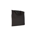 Variante Gris - Sac shopping personnalisable anses courtes coton OEKO-TEX® 38x42 cm avec logo - Couleurs