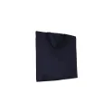 Variante Bleu foncé - Sac shopping personnalisable anses courtes coton OEKO-TEX® 38x42 cm avec logo - Couleurs