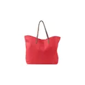 Variante rouge - Sac de plage personnalisable en polyester avec logo - Sana