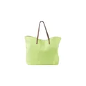 Variante vert citron - Sac de plage personnalisable en polyester avec logo - Sana