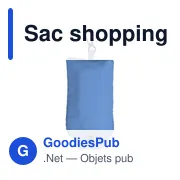 Sac shopping pliable Vera - Miniature 1
