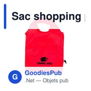 Sac shopping pliable personnalisable avec logo | Xavier - Miniature 4