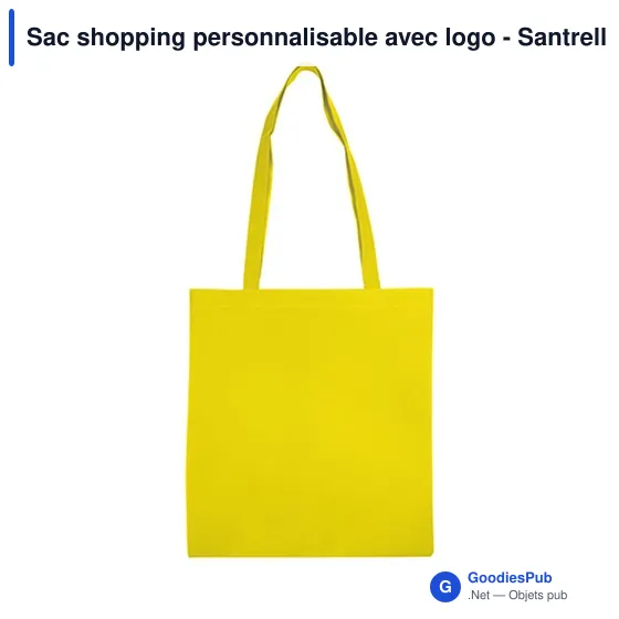 Sac shopping personnalisable avec logo - Santrell - Image 6