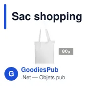 Sac shopping personnalisable avec logo - Santrell - Miniature 8