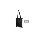 Variante noir - Sac shopping personnalisable avec logo - Santrell
