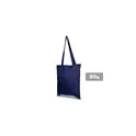 Variante bleu marine - Sac shopping personnalisable avec logo - Santrell