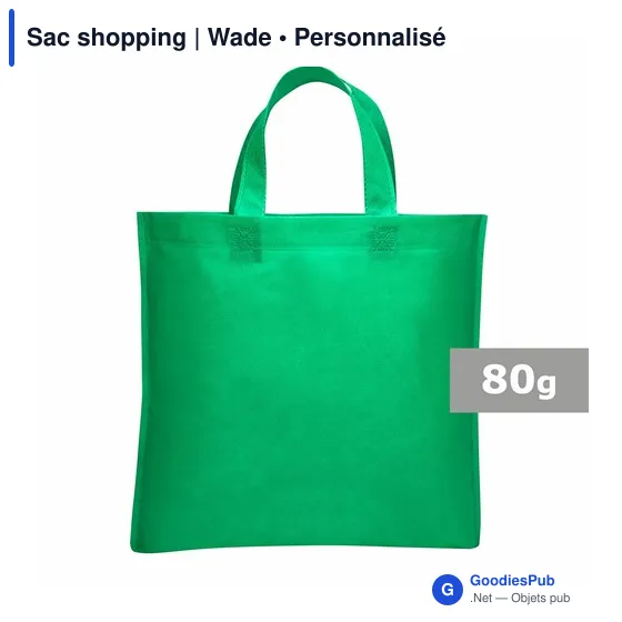 Sac shopping personnalisable Wade avec logo - 38 x 35 cm - Image 12