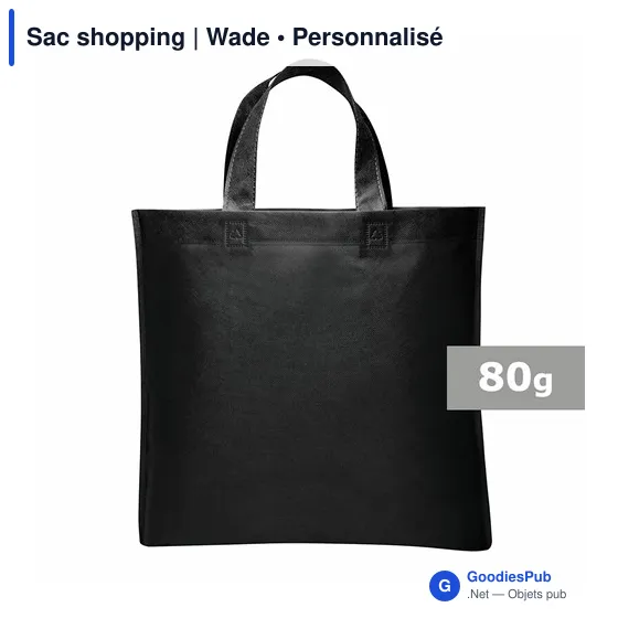 Sac shopping personnalisable Wade avec logo - 38 x 35 cm - Image 6