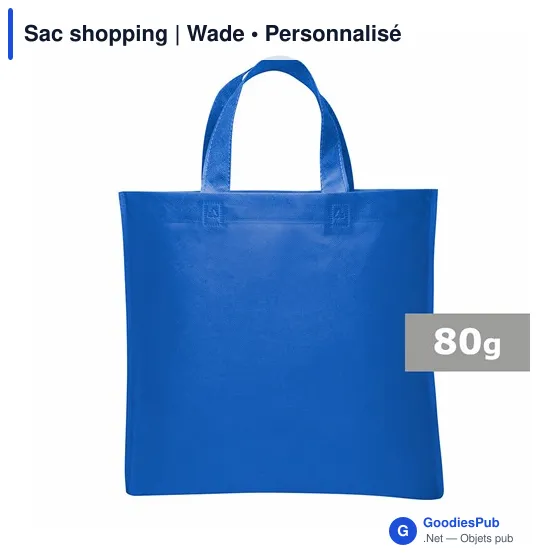 Sac shopping personnalisable Wade avec logo - 38 x 35 cm - Image 9
