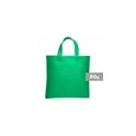 Variante vert - Sac shopping personnalisable Wade avec logo - 38 x 35 cm