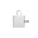 Variante blanc - Sac shopping personnalisable Wade avec logo - 38 x 35 cm