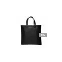 Variante noir - Sac shopping personnalisable Wade avec logo - 38 x 35 cm