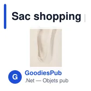 Sac shopping personnalisable en coton résistant avec logo - Siltex - Miniature 4