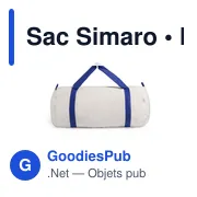 Sac Simaro - Miniature 1