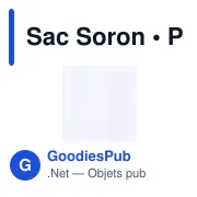 Sac non-tissé personnalisable Soron avec logo - 80g/m2 - Miniature 3
