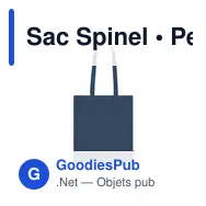 Sac Spinel - Miniature 2