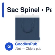 Sac Spinel - Miniature 4