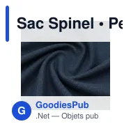 Sac Spinel - Miniature 6