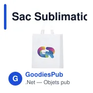 Sac Sublimation Godon - Miniature 1